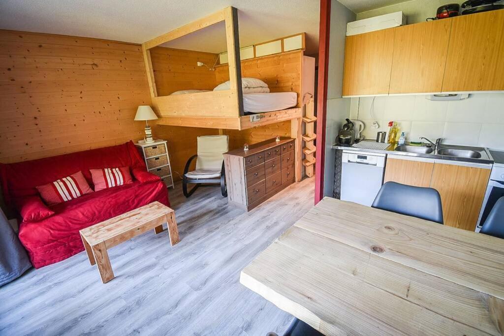 Le Relai S31 - Grand Et Lumineux Studio Avec Coin Montagne 4-6 Pers, Tout Equipe, Avec Wifi, A 30M Des Pistes Avec Un Grand Balcon, Draps Non Compris Saint-Jean-dʼAulps Exteriér fotografie