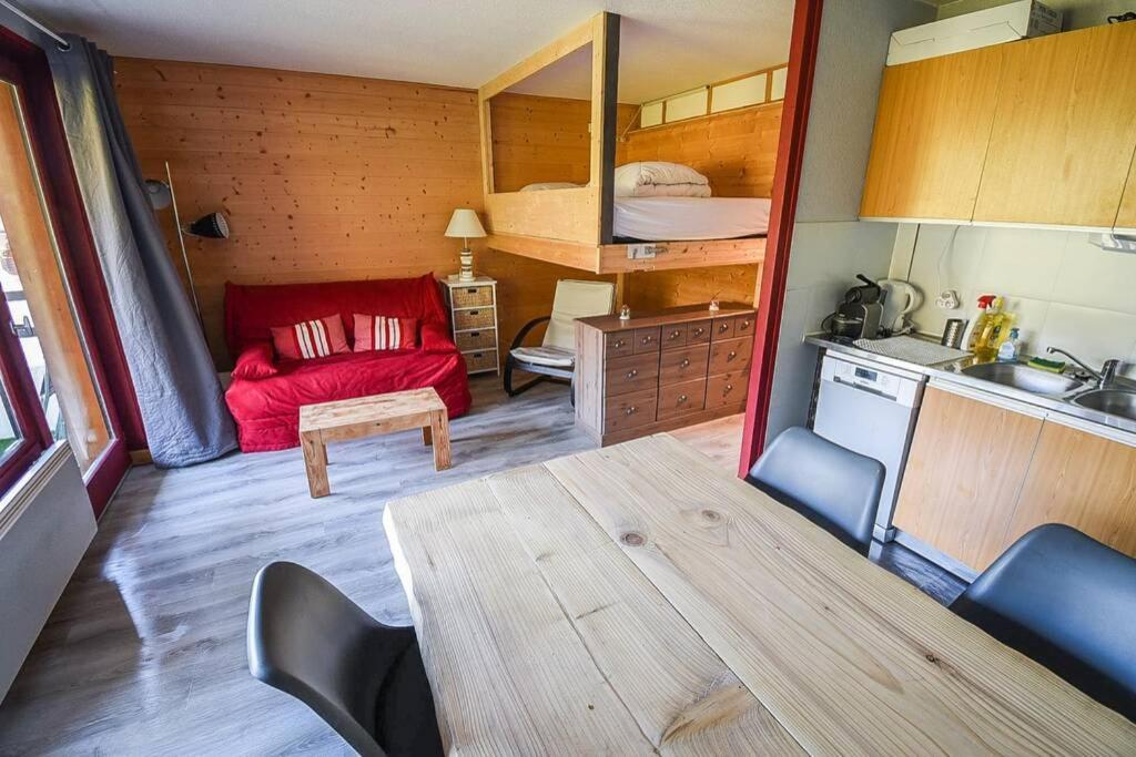 Le Relai S31 - Grand Et Lumineux Studio Avec Coin Montagne 4-6 Pers, Tout Equipe, Avec Wifi, A 30M Des Pistes Avec Un Grand Balcon, Draps Non Compris Saint-Jean-dʼAulps Exteriér fotografie