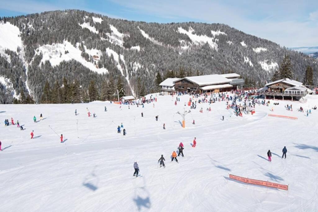 Le Relai S31 - Grand Et Lumineux Studio Avec Coin Montagne 4-6 Pers, Tout Equipe, Avec Wifi, A 30M Des Pistes Avec Un Grand Balcon, Draps Non Compris Saint-Jean-dʼAulps Exteriér fotografie