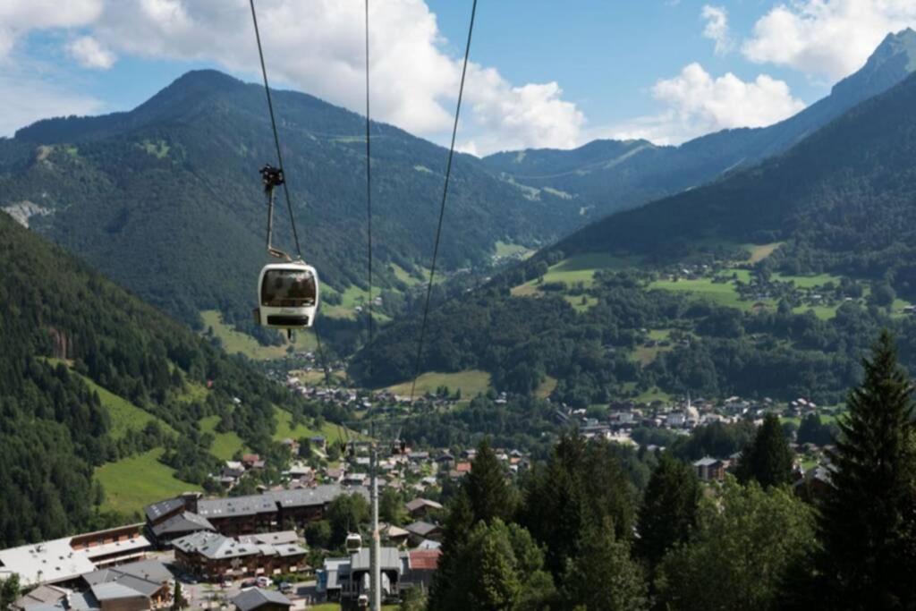 Le Relai S31 - Grand Et Lumineux Studio Avec Coin Montagne 4-6 Pers, Tout Equipe, Avec Wifi, A 30M Des Pistes Avec Un Grand Balcon, Draps Non Compris Saint-Jean-dʼAulps Exteriér fotografie